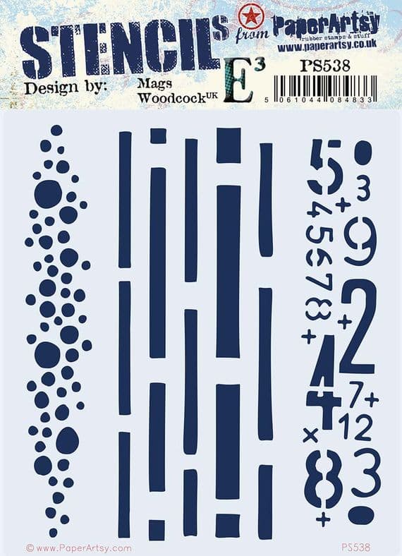PA Stencil 538 Regular {Mags Woodcock}