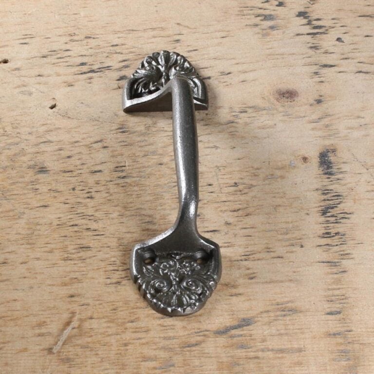 offset cast iron antique handle