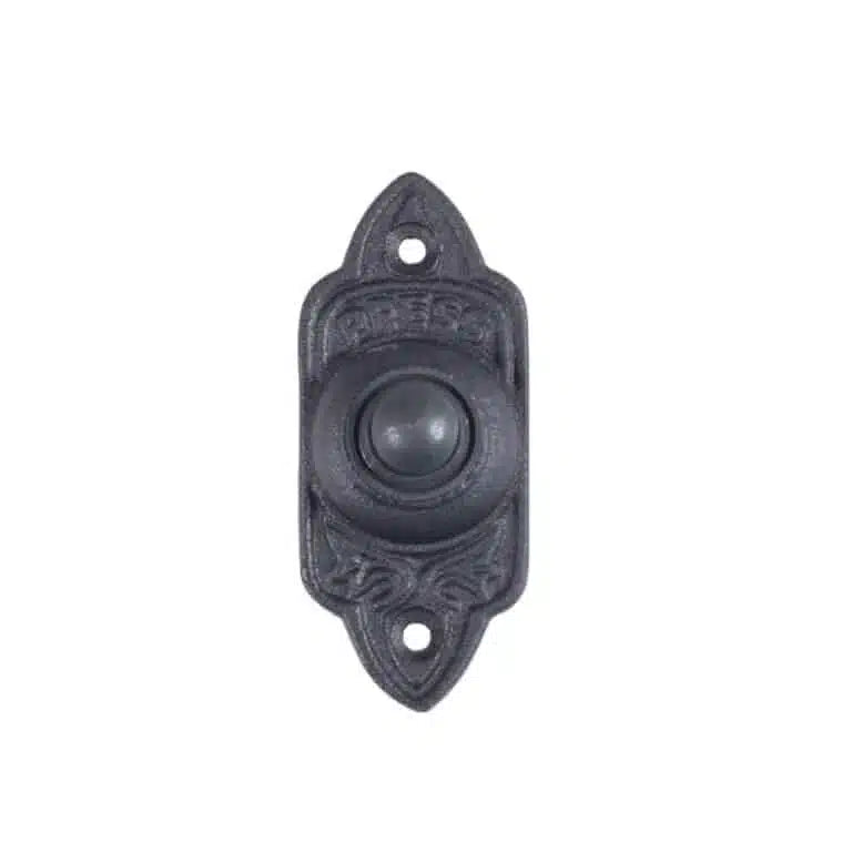 Black Door Bell wired Push button