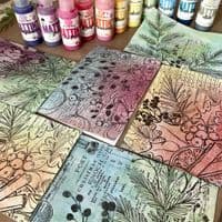 Printed Tissue 16 {Winter Bontanicals}