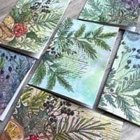 Printed Tissue 16 {Winter Bontanicals}