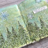 Printed Tissue 16 {Winter Bontanicals}