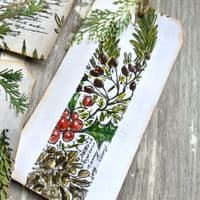 Printed Tissue 16 {Winter Bontanicals}