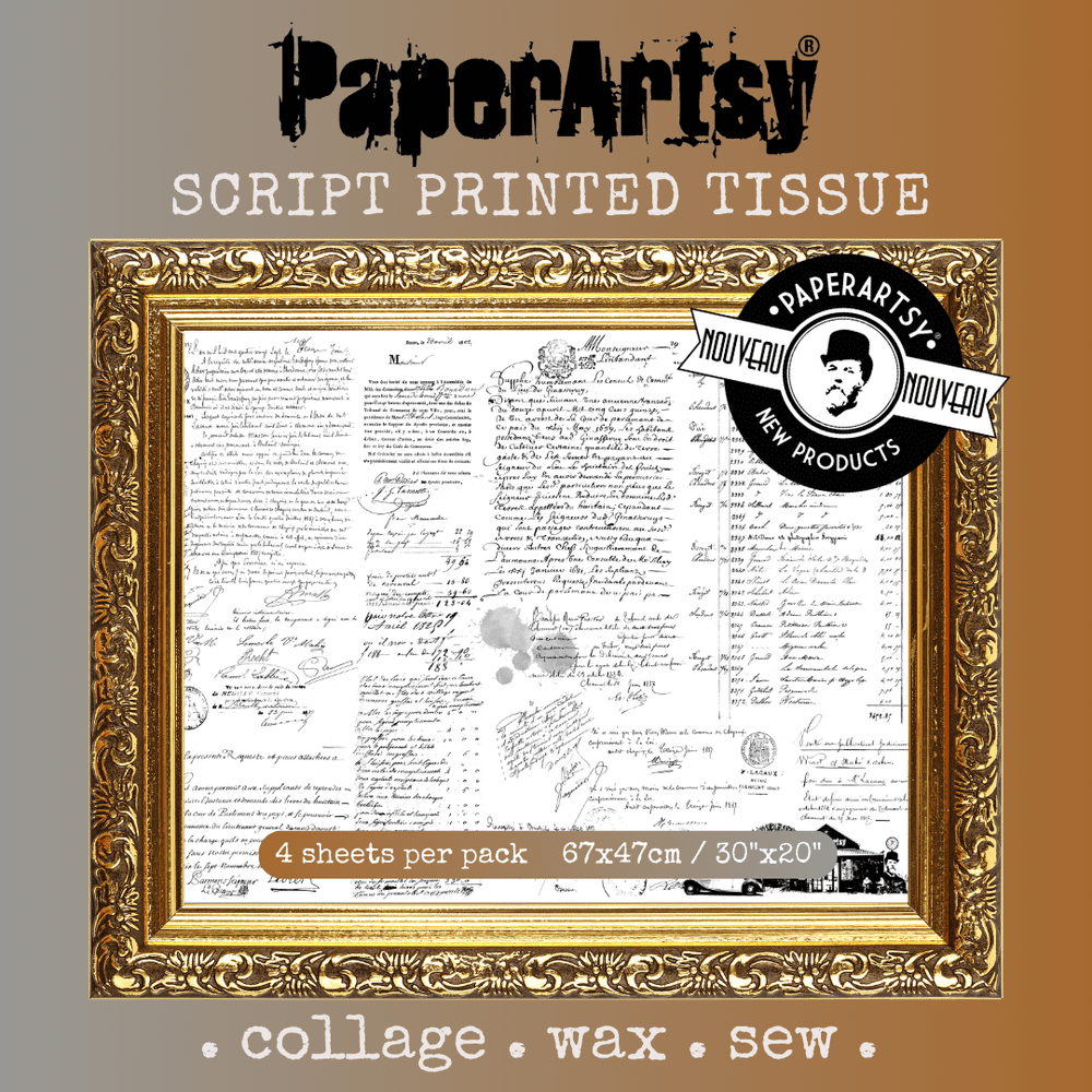 Printed Tissue - Script