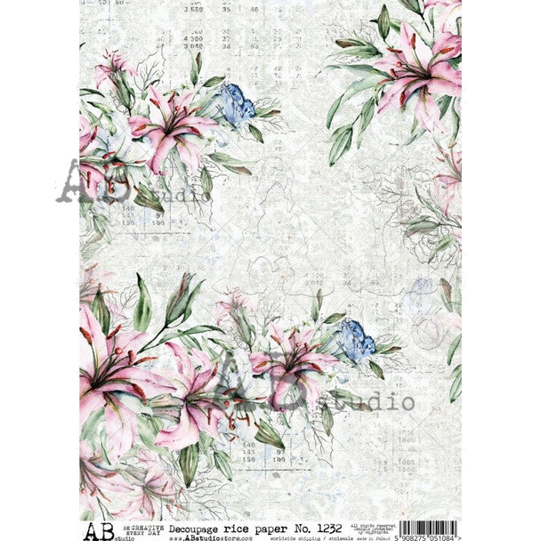 Pink Lillies 1232