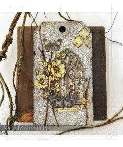 Tim Holtz Layering Stencil: Floral ths077