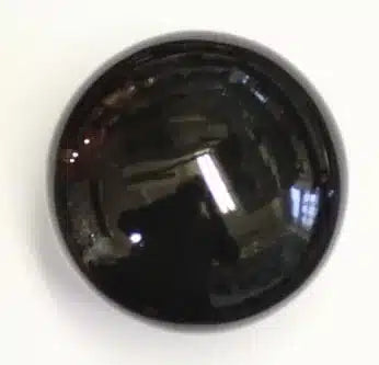 Black Porcelain cabinet knob