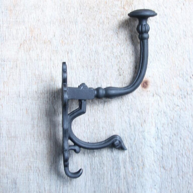 # Cast iron hat hook