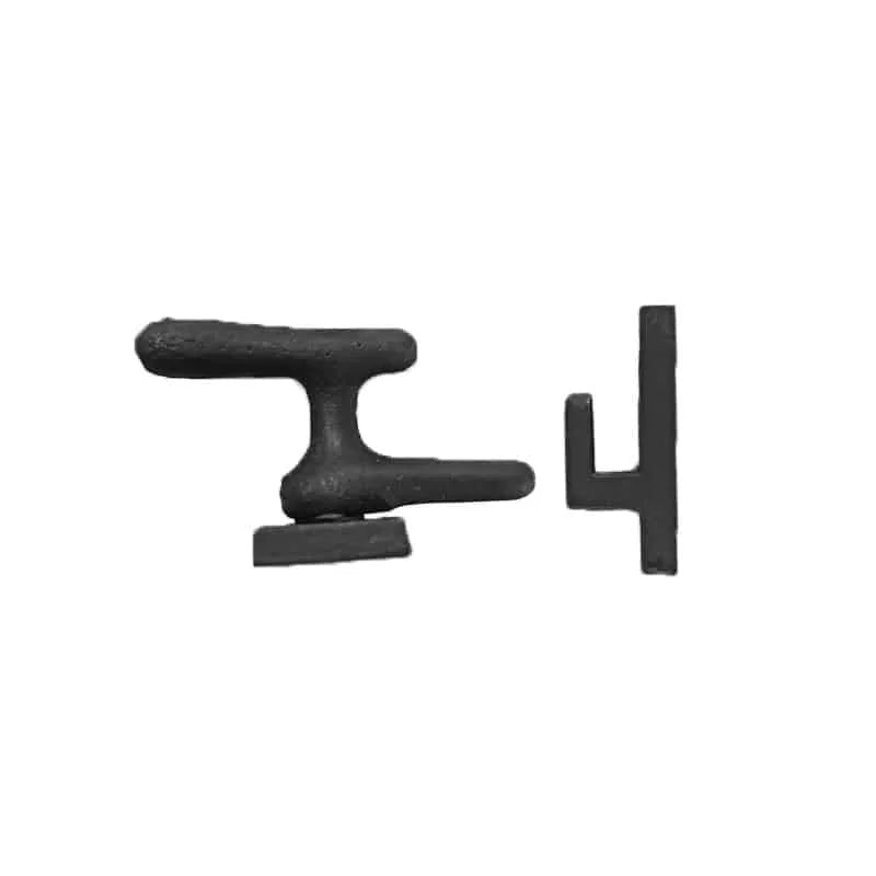 Black cast iron Fastener