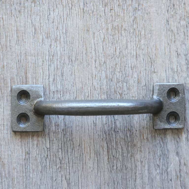 Antique Iron Finish 4 inch Cast Iron Handle