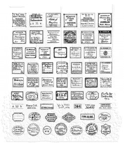 CURATOR Tim Holtz Cling Mount Stamps CMS493