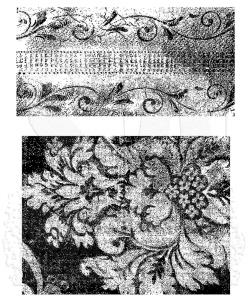 WEATHERED TEXTILES Tim Holtz Cling Mount Stamps CMS023