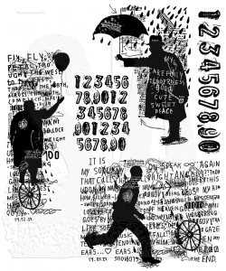 Sideshow Tim Holtz Cling Mount Stamps: cms263