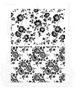 Tim Holtz Cling Mount Stamps: Vines & Roses