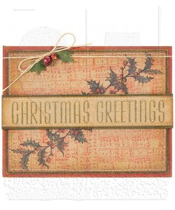 Tim Holtz Cling Mount Stamps: Music & Advert cms358