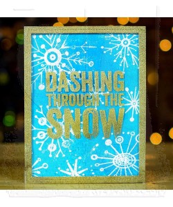 Bold Tiding 4 Tim Holtz Cling Mount Stamps: cms421