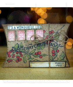 Vintage Holidays Tim Holtz Cling Mount Stamps: cms423