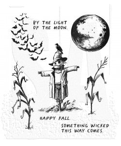 The Scarecrow Tim Holtz Cling Mount Stamps: cms451