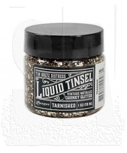 Tim Holtz Distress Liquid Tinsel: Chunky, Tarnished--ARRIVING SOON!!
