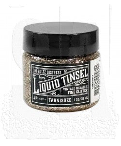 Tim Holtz Distress Liquid Tinsel: Fine, Tarnished--ARRIVING SOON!!