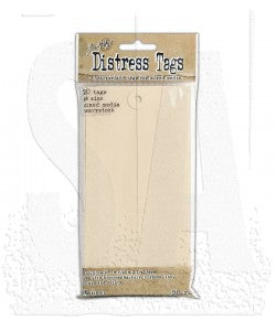TAGS-DISTRESS-*8-MIXED MEDIA HEAVYSTOCK-PACK 20