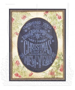 Doodle Greetings #2 Tim Holtz Cling Mount Stamps: cms286