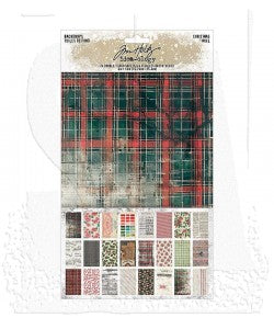 Tim Holtz Idea-ology: Backdrops, Christmas