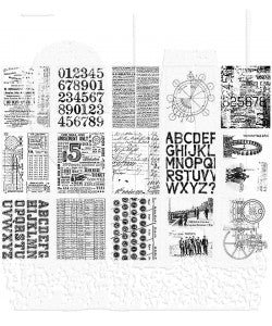 Tim Holtz Idea-ology: Collage Paper, Archives TH94366