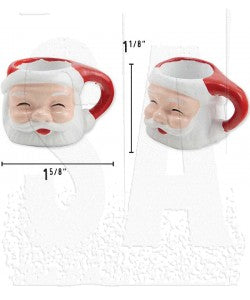 Tim Holtz Santa Mugs