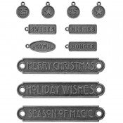 TH IDEAOLOGY: WORD PLAQUES & TAGS Christmas Noel