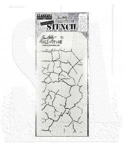 Tim Holtz Layering Stencil: Fractured ths171