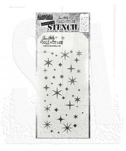 Tim Holtz Layered Stencil 4.125"X8.5" -Twinkle