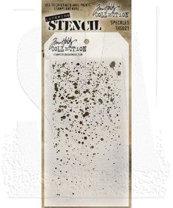Tim Holtz Layering Stencil: Speckles ths021