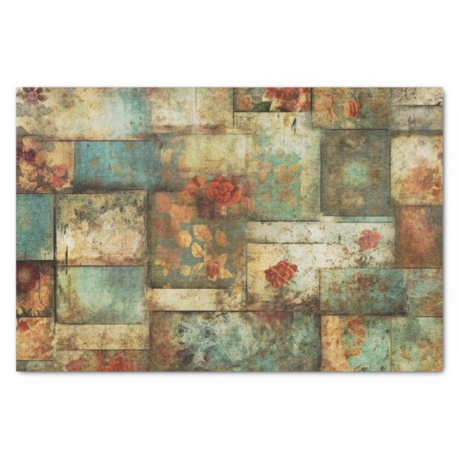 Vintage Boho Decoupage Tissue Paper