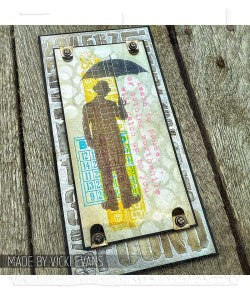 Tim Holtz Cling Mount Stamps - Creative Muse CMS046