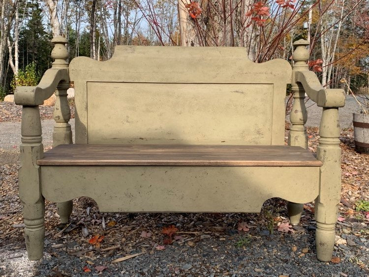 Completed Headboard Bench-SOLD