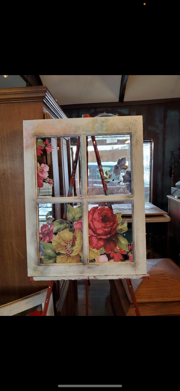 Workshop Vintage Window & Transfer  MAY 3 @ NOON  DETAILS BELOW-