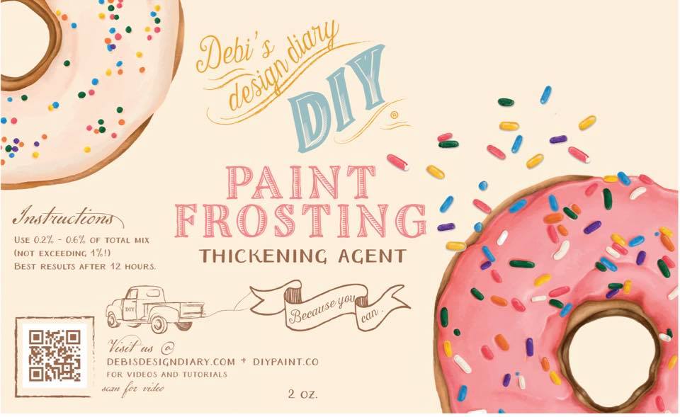 DIY PAINT FROSTING-THICKENING AGENT
