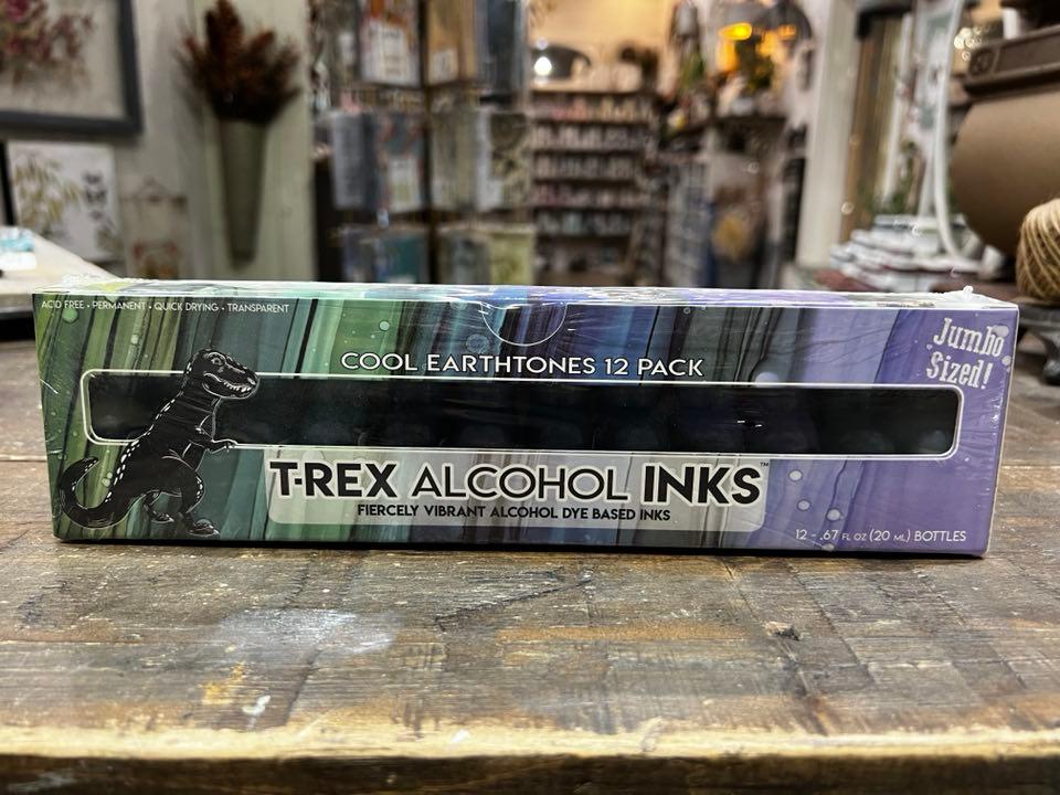 T-REX ALCOHOL INK COOL EARTHTONES 12 PACK