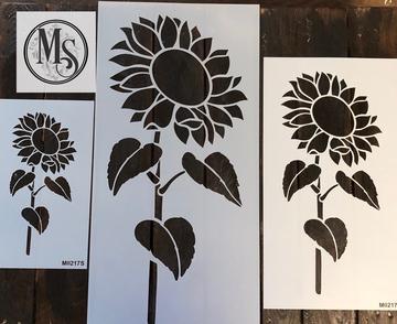 M0217 Sunflower- STENCIL RENTAL ONLY-READ DETAILS BELOW