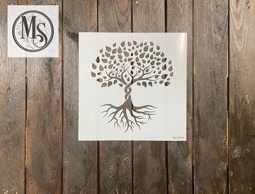 M0285A TREE OF LIFE- STENCIL RENTAL ONLY-READ DETAILS BELOW