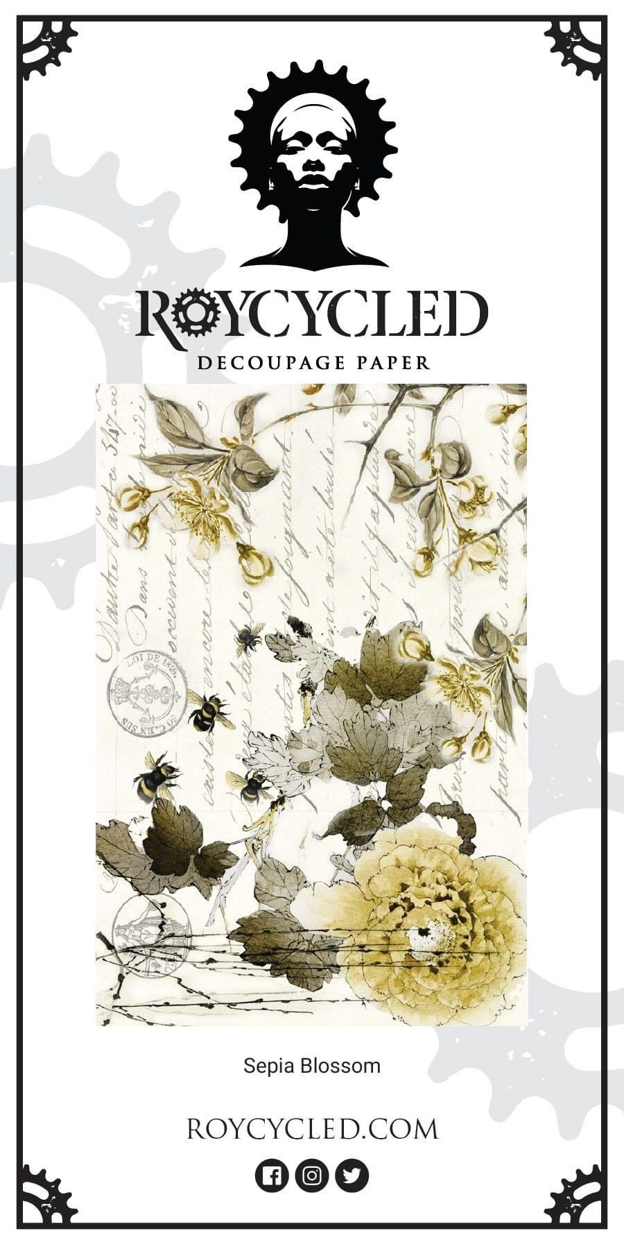Roycycled - Sepia Blossom