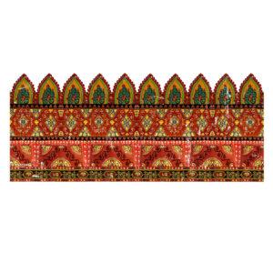 BOHEMIAN BORDER 33" X 12"-IOD TRANSFER