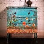 BOHEMIAN BORDER 33" X 12"-IOD TRANSFER