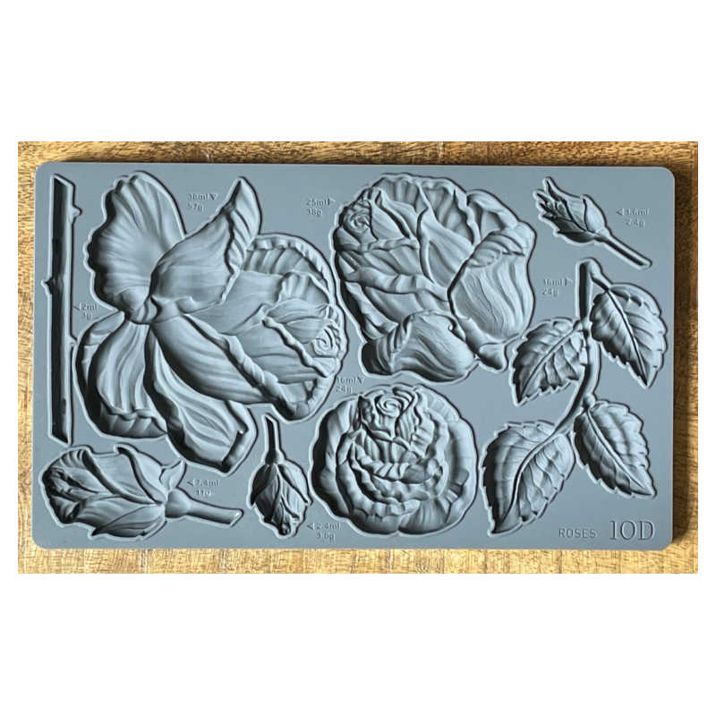 ROSES IOD MOULD (6″X10″) *RELEASE #3*