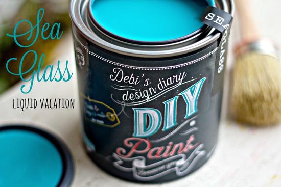 DIY Paint SEA GLASS 8 OZ